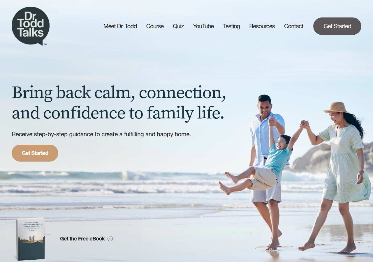 The home page of Dr. Todd Corelli, drtoddtalks.com
