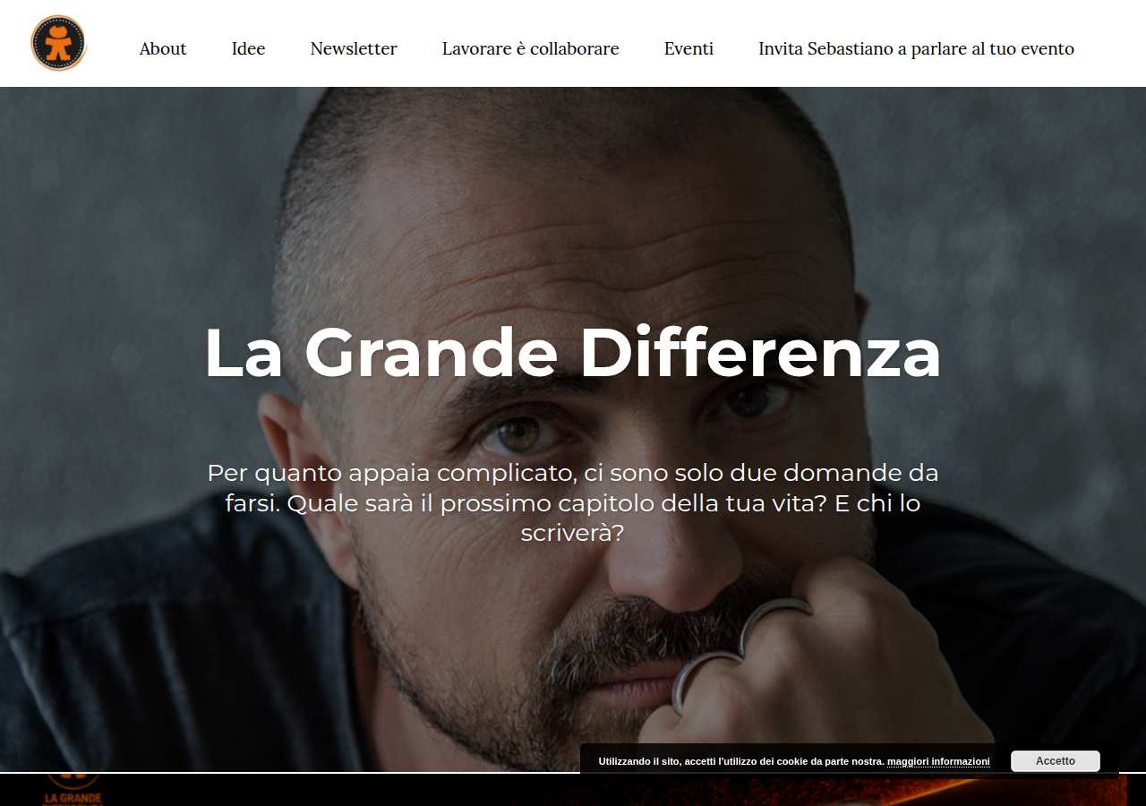 The home page of Sebastiano Zanolli, sebastianozanolli.com