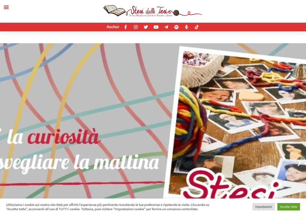 The home page of Adriana Migliucci, stesidalletesi.it